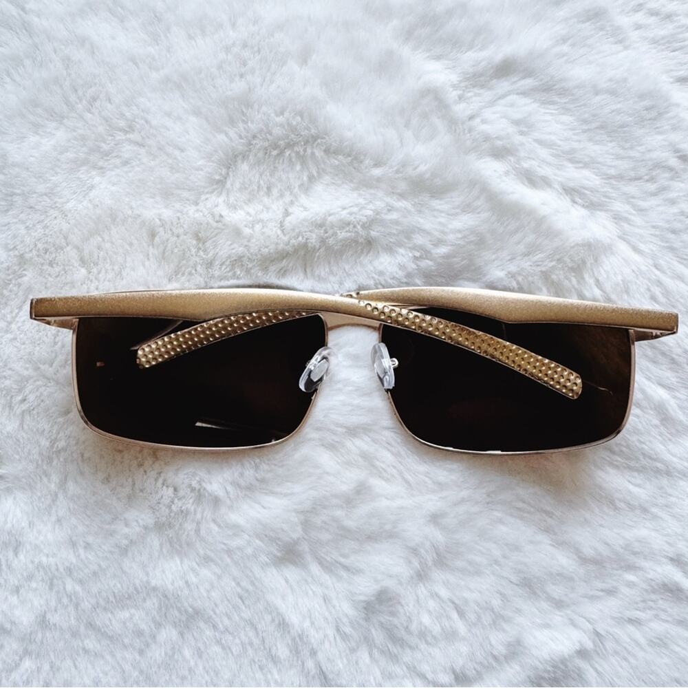 Kieran Gold Polarized UV Protection Sunglasses - Picture 9 of 9